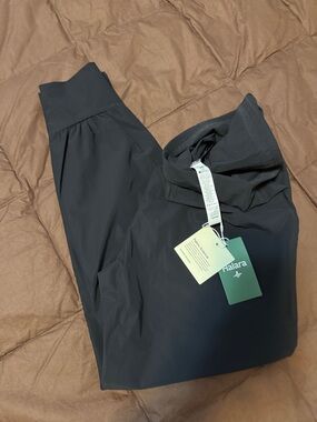 HALARA Black High-Rise Track Joggers